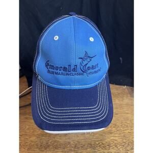 Emerald Coast Blue Marlin Classic Fishing Fish Samdestin Florida USA Hat Cap HTF